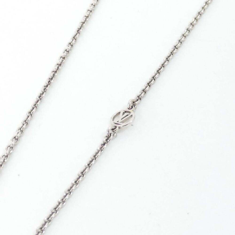 LOUIS VUITTON Silver Necklace - Picture 3 of 5